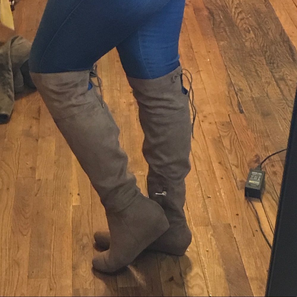 Jessica Simpson Honey Brown / Tan Riding Boots 9.5
